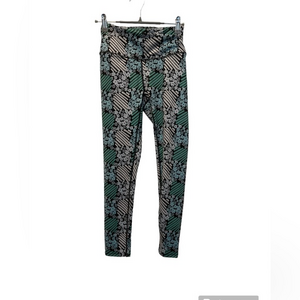 NEW Free People‎ Movement Women XS Blue Daisy Lose Control Workout Leggings